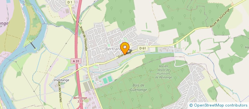 localisation de l'entreprise MONSIEUR MOHAMED BENCHETTO  BERTRANGE