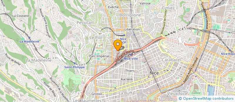 localisation de l'entreprise MONSIEUR MOHAMED BENCHOUCHA à NICE