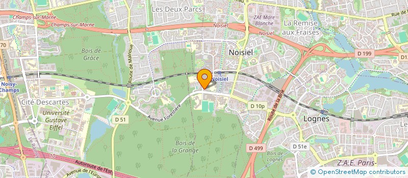 localisation de l'entreprise MONSIEUR MOHAMED BENCHOUCHE  NOISIEL