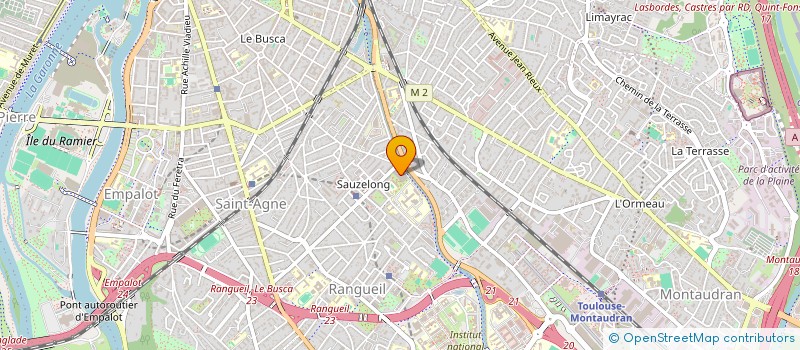 localisation de l'entreprise MONSIEUR MOHAMED BENDADACHE à TOULOUSE