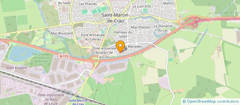localisation de l'entreprise MONSIEUR MOHAMED BENDANI à SAINT-MARTIN-DE-CRAU