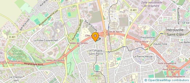 localisation de l'entreprise MONSIEUR MOHAMED BENDOUMA à CAEN
