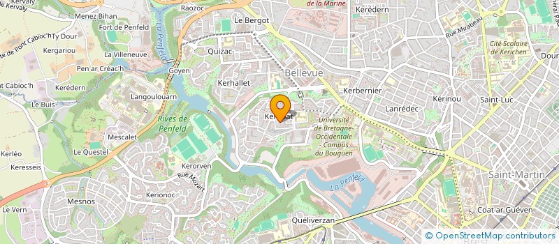 localisation de l'entreprise MONSIEUR MOHAMED BENGAMRA à BREST
