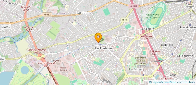 localisation de l'entreprise MONSIEUR MOHAMED BENGUENOUNA  TOULOUSE