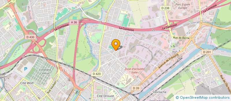 localisation de l'entreprise MONSIEUR MOHAMED BENHADADA  PARIS