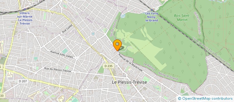 localisation de l'entreprise MONSIEUR MOHAMED BENHADDA à LE PLESSIS-TREVISE