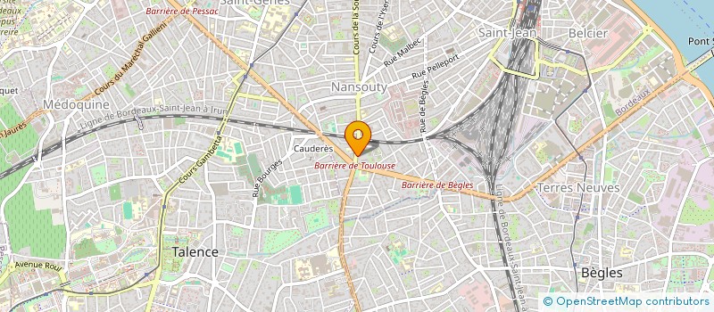localisation de l'entreprise MONSIEUR MOHAMED BENHAMMOU à BORDEAUX