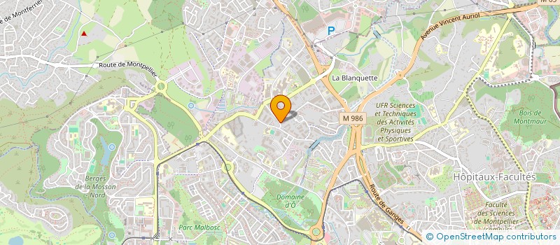 localisation de l'entreprise MONSIEUR MOHAMED BENHAMMOU à MONTPELLIER