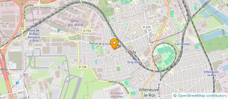 localisation de l'entreprise MONSIEUR MOHAMED BENHAMOU  ORLY