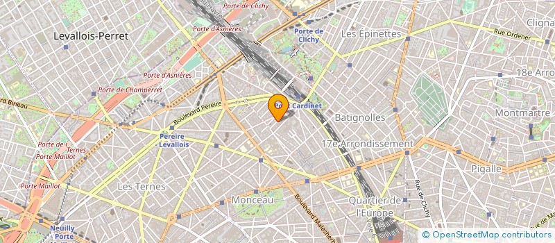 localisation de l'entreprise MONSIEUR MOHAMED BENHATTAB à PARIS