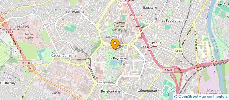 localisation de l'entreprise MONSIEUR MOHAMED BENHMIDI à TOULOUSE