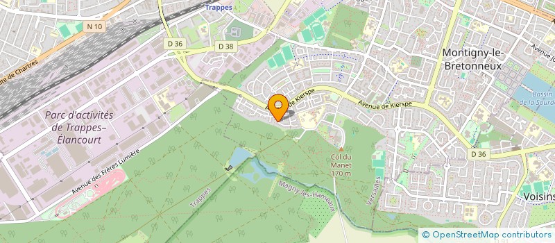 localisation de l'entreprise MONSIEUR MOHAMED BENHOUHOU  MONTIGNY-LE-BRETONNEUX