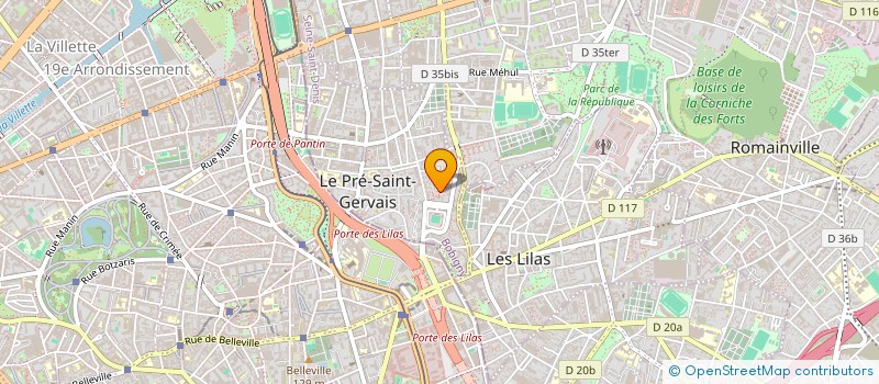 localisation de l'entreprise MONSIEUR MOHAMED BENIKHLEF à LE PRE-SAINT-GERVAIS