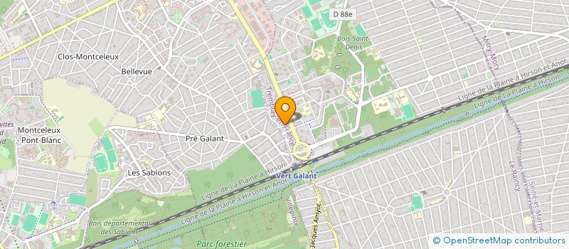 localisation de l'entreprise MONSIEUR MOHAMED BENKABA  TREMBLAY-EN-FRANCE