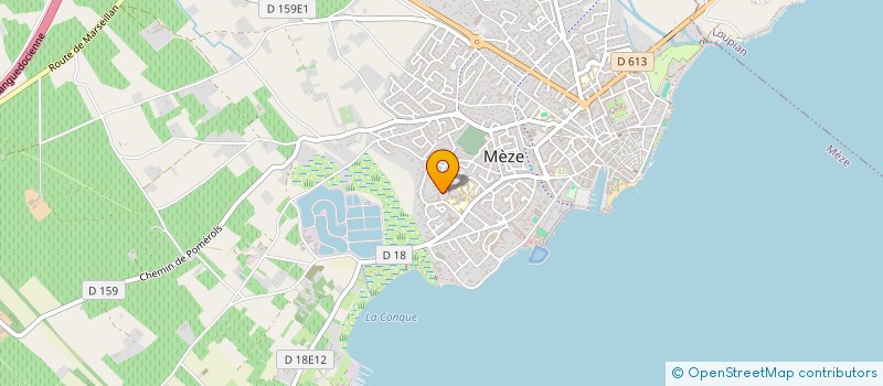 localisation de l'entreprise MONSIEUR MOHAMED BENKAMLA à MEZE