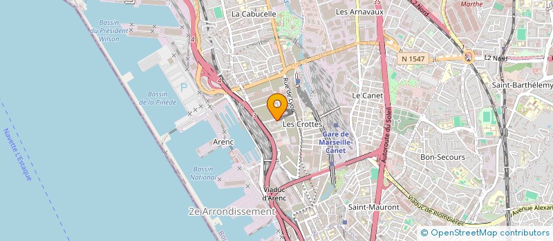 localisation de l'entreprise MONSIEUR MOHAMED BENKRAOUDA à MARSEILLE