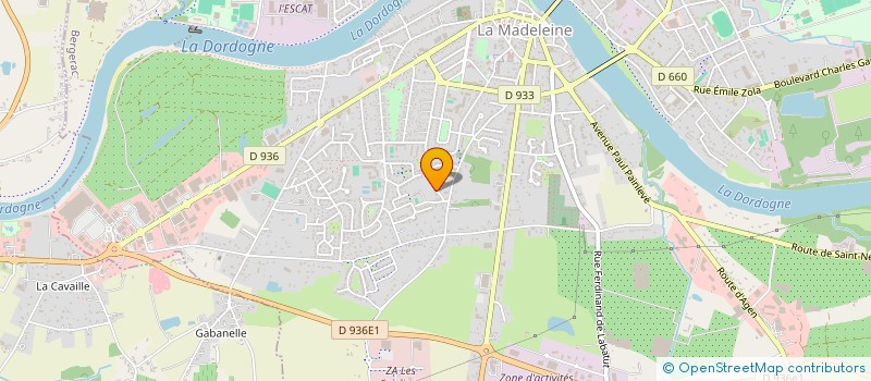 localisation de l'entreprise MONSIEUR MOHAMED BENLADDAD à BERGERAC