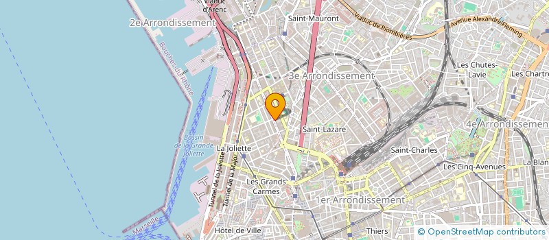 localisation de l'entreprise MONSIEUR MOHAMED BENLAHBIB à MARSEILLE