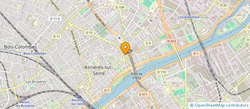 localisation de l'entreprise MONSIEUR MOHAMED BENLAHSSEN à GENNEVILLIERS