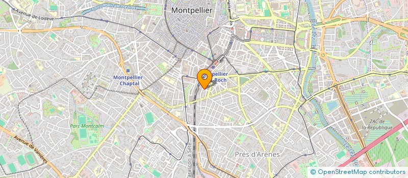 localisation de l'entreprise MONSIEUR MOHAMED BENMESBAH à MONTPELLIER
