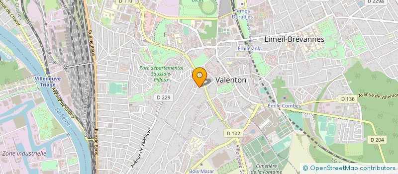 localisation de l'entreprise MONSIEUR MOHAMED BENNACEUR à VALENTON