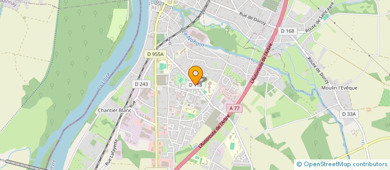 localisation de l'entreprise MONSIEUR MOHAMED BENNAY à COSNE-COURS-SUR-LOIRE