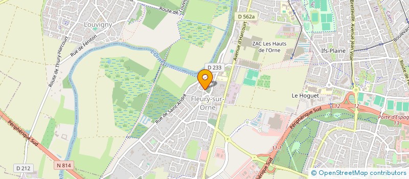 localisation de l'entreprise MONSIEUR MOHAMED BENNIA à FLEURY-SUR-ORNE