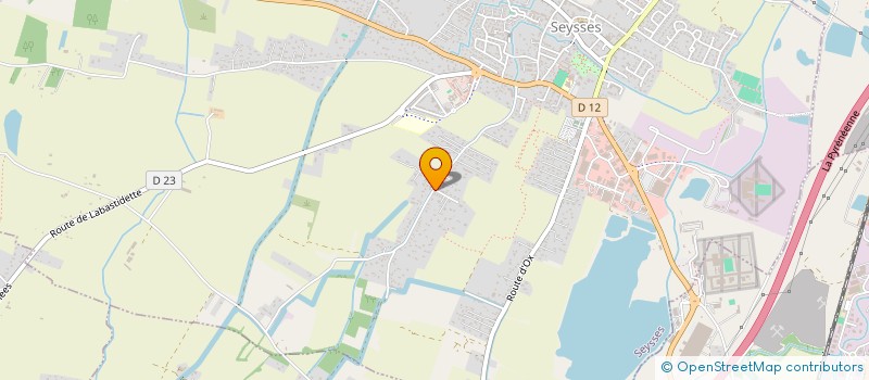 localisation de l'entreprise MONSIEUR MOHAMED BENNIA  MURET