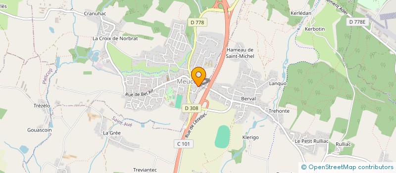 localisation de l'entreprise MONSIEUR MOHAMED BENNOUR  MEUCON