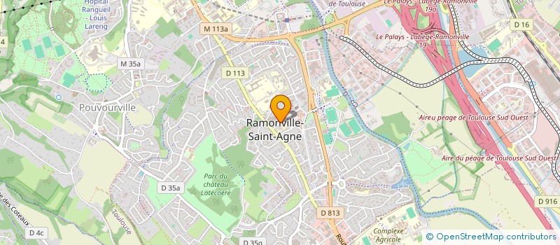 localisation de l'entreprise MONSIEUR MOHAMED BENRAHMA  RAMONVILLE-SAINT-AGNE