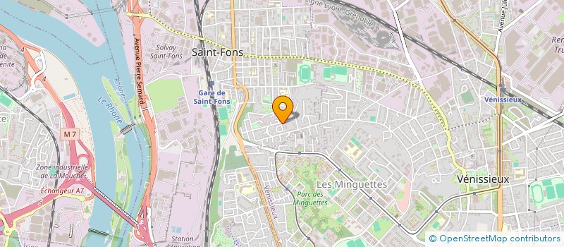 localisation de l'entreprise MONSIEUR MOHAMED BENSALAH à SAINT-FONS