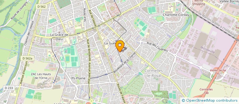 localisation de l'entreprise MONSIEUR MOHAMED BENSALHIA à CAEN