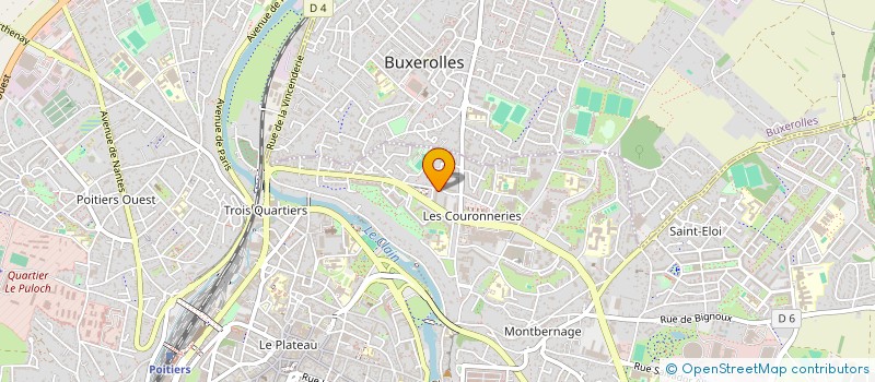 localisation de l'entreprise MONSIEUR MOHAMED BENSENOUSSI  POITIERS