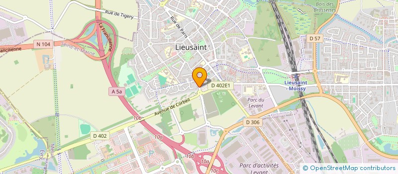 localisation de l'entreprise MONSIEUR MOHAMED BENSIRADJ  LIEUSAINT