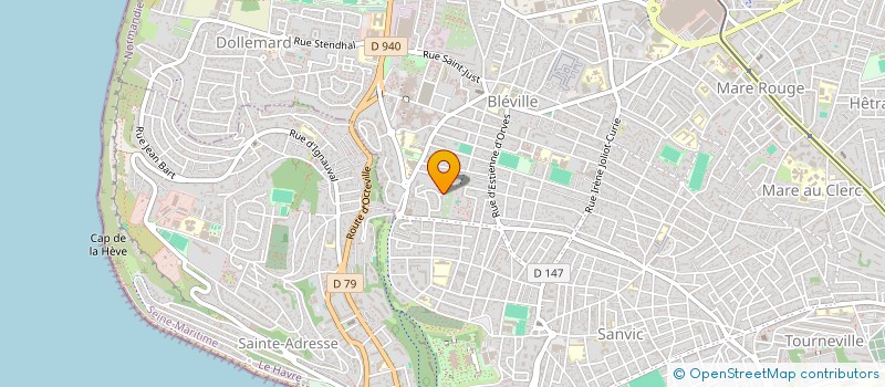 localisation de l'entreprise MONSIEUR MOHAMED BENSLIMANE à LE HAVRE