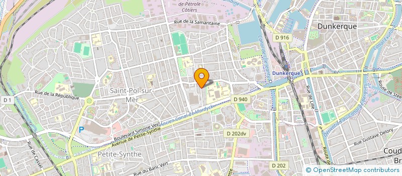 localisation de l'entreprise MONSIEUR MOHAMED BENSLIMANE à DUNKERQUE