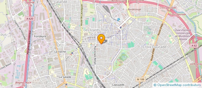 localisation de l'entreprise MONSIEUR MOHAMED BENSTAALI  TOULOUSE