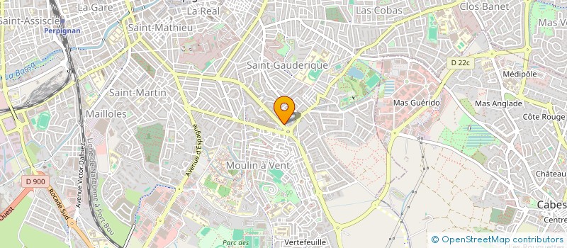 localisation de l'entreprise MONSIEUR MOHAMED BENTABET  PERPIGNAN