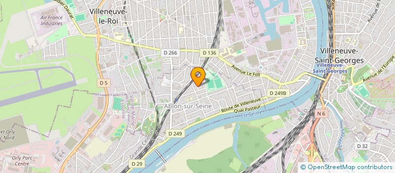 localisation de l'entreprise MONSIEUR MOHAMED BENTAHAR à ABLON-SUR-SEINE