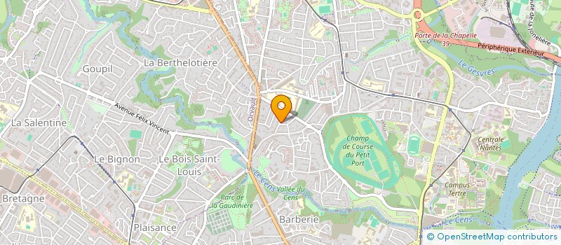 localisation de l'entreprise MONSIEUR MOHAMED BENTAIBAE à NANTES