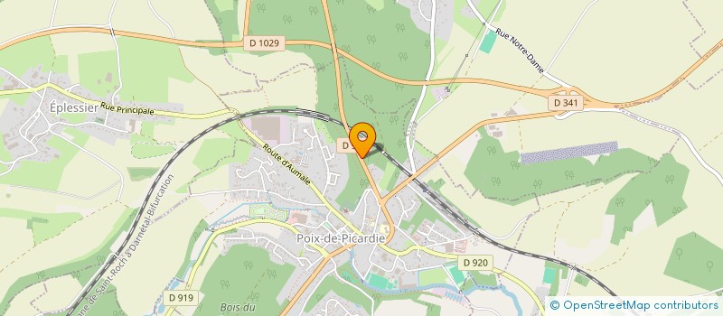 localisation de l'entreprise MONSIEUR MOHAMED BENTALEB  POIX-DE-PICARDIE