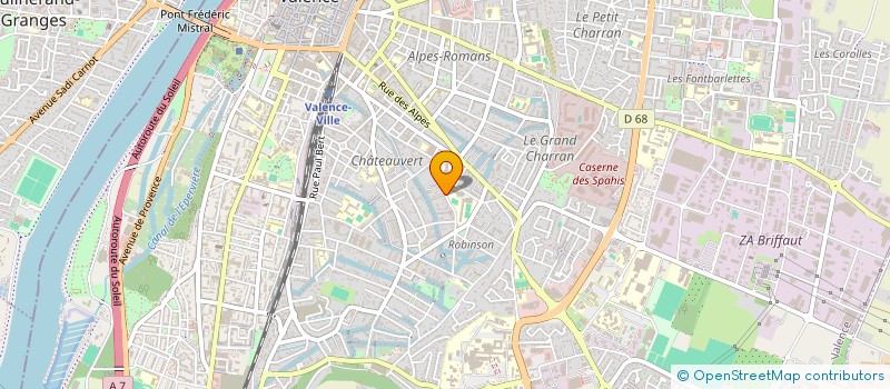 localisation de l'entreprise MONSIEUR MOHAMED BENTEBOULA à VALENCE