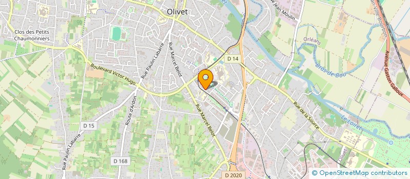 localisation de l'entreprise MONSIEUR MOHAMED BENYAICH à OLIVET