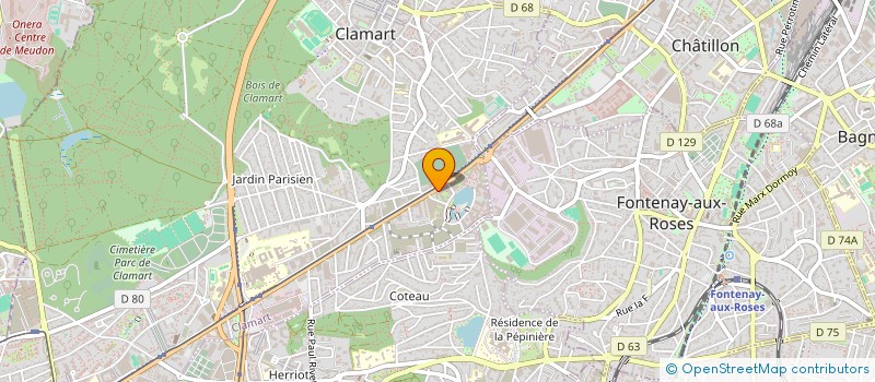 localisation de l'entreprise MONSIEUR MOHAMED BENYAMINA à CLAMART