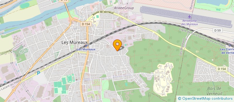 localisation de l'entreprise MONSIEUR MOHAMED BENYAMINA MESTARI à LES MUREAUX