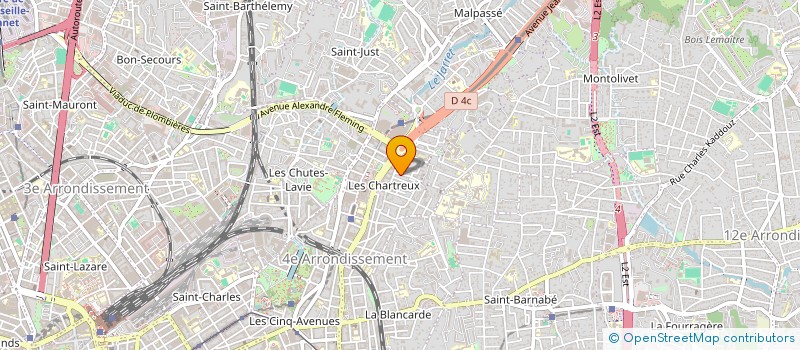 localisation de l'entreprise MONSIEUR MOHAMED BENYEKHLEF à MARSEILLE