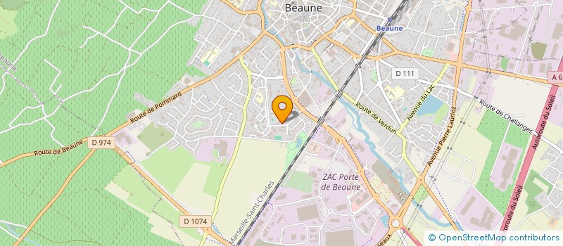 localisation de l'entreprise MONSIEUR MOHAMED BENYETTOU à BEAUNE