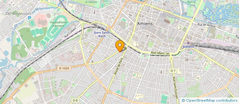 localisation de l'entreprise MONSIEUR MOHAMED BENYOUCEF  AMIENS