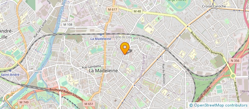 localisation de l'entreprise MONSIEUR MOHAMED BENZAHRA à MARCQ-EN-BARŒUL