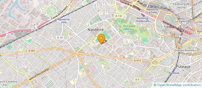 localisation de l'entreprise MONSIEUR MOHAMED BENZAIM  NANTERRE